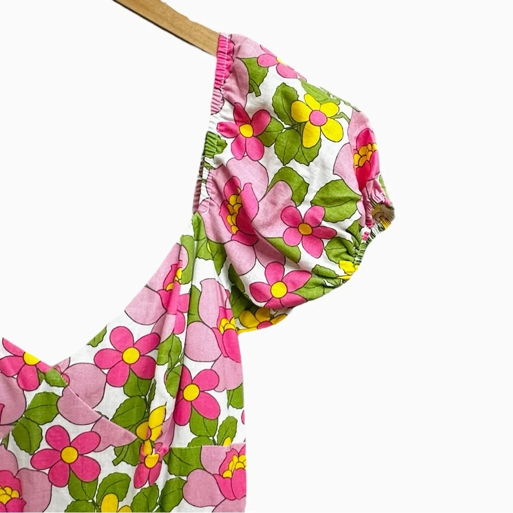 Show Me Your Mumu Cathy Maxi Dress in Fresh Floral - Picture 11 of 13